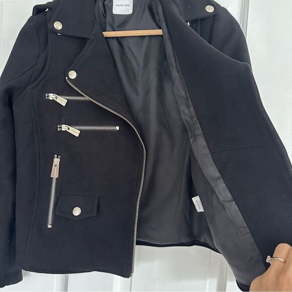 Anine Bing Classic Moto Jacket - Picture 6 of 8